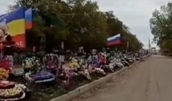 Putin’s soldiers lying in mass graves in Luhansk as chilling footage posted online