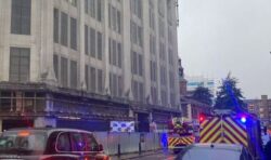 Oxford Street building evacuated as smoke fills street near John Lewis’ flagship store