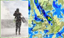 ‘Deeply cyclonic’ thunderstorm with hail and strong winds to hit UK in hours