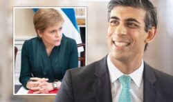 Rishi Sunak to tell Nicola Sturgeon to help build a UK not ‘defined by division’