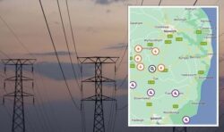 Thousands of households across 14 UK regions plunged into darkness after new power outage