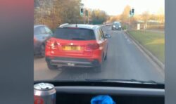 Video shows selfish driver banned for intentionally delaying an ambulance