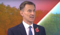 Jeremy Hunt admits everyone will pay more tax in new plan as he predicts ‘short recession’
