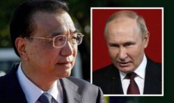 Putin shamed as US official warns China is ’embarrassed’ by Russia’s military operations