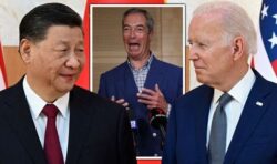 Nigel Farage mocks ‘Beijing Biden’ whose US rivals fear is too close to Xi Jinping
