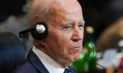 Joe Biden’s ‘very blunt’ meeting with Xi Jinping overshadowed by scuffle over human rights