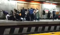 Iranian citizens flee for their lives as security forces open fire in metro station