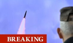 North Korea launches yet another missile as US-Japan air base issues ‘seek cover order’