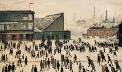 LS Lowry’s iconic painting Going to the Match bought for record-breaking £7.8million