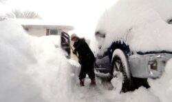 ‘Life-threatening’ storms leave Buffalo region paralysed by two feet of snow