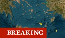 Greece issues tsunami alert after magnitude 5.6 earthquake struck island