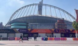 ‘Shouldn’t be like this’: Fan Zone and stadium where England will play in just hours empty