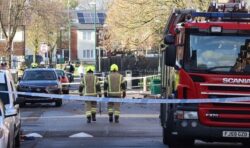 Man airlifted to hospital after explosion at Nottingham house