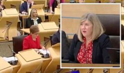 FMQs halted as protester interrupts Scottish Parliament after Sturgeon’s IndyRef2 failure