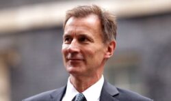 ‘Patronising’ Hunt facing Tory MP fury as Chancellor tells households to cut energy usage