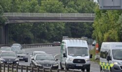 Child forced to call police for help after parents abandon him at side of motorway