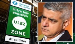 Sadiq Khan branded ‘an utter disgrace’ for expanding London ULEZ charge to entire capital