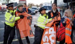 Just Stop Oil plans thwarted as police FINALLY intervene to stop eco-mob disruption bid