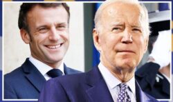 Biden is embracing Macron because he knows it will irritate the British, claims US expert