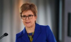 ‘Shame on you!’ Nicola Sturgeon heckled by protester during speech on gender violence