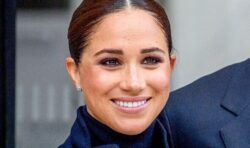 Meghan spotted leaving £163-a-night Marriott hotel in US after speaking at secretive event