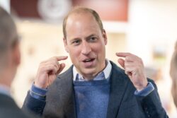 William shares World Cup excitement by wishing both England and Wales good luck