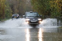 Flooding, transport disruption and power cuts hits north east as rain continues