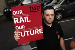 Talks between train operators and TSSA union over jobs row break down
