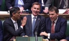 Jeremy Hunt warns of two challenging years after autumn statement – UK politics live