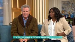 Holly Willoughby in hysterics after Will Ferrell reveals the NSFW memorabilia he whips out at dinner parties
