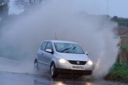 Rain warnings issued as UK set for ‘miserable’ conditions and risk of flooding