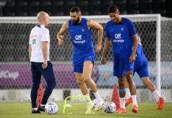 Karim Benzema’s World Cup in doubt after France star suffers fresh injury blow in training