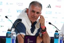 Iran boss Carlos Queiroz confronts BBC journalist after question about protests