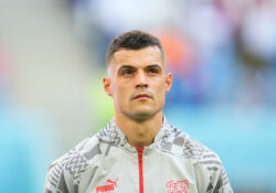 Granit Xhaka vows to ‘smash’ Arsenal team-mates when Switzerland face Brazil in the World Cup