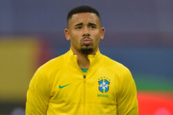 Arsenal star Gabriel Jesus says Brazil and Liverpool goalkeeper Alisson is ‘so difficult’ to play against