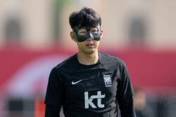 Why is Son Heung-Min wearing a face mask at the World Cup 2022?