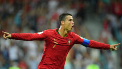 How many goals has Cristiano Ronaldo scored at the World Cup?