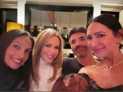 Simon Cowell, Alesha Dixon and Amanda Holden all smiles in Thanksgiving selfie amid David Walliams Britain’s Got Talent backlash