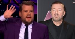 James Corden denies intentionally copying Ricky Gervais joke on Late Late Show