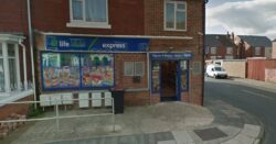 ‘Gunman’ inside newsagents shot by armed police