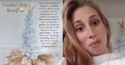 Stacey Solomon shocks fans as she puts her tree up six weeks before Christmas: ‘Couldn’t help myself!’ 