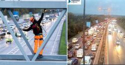 Protesters threaten more rush hour misery after targeting M25 for third day