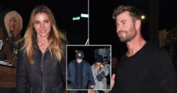 Chris Hemsworth and Matt Damon enjoy double date with wives at Brooklyn bar following Thor star’s Alzheimer’s revelation