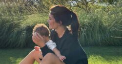 Kylie Jenner shares precious new photos of son Wolf after finally confirming his name