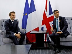 Rishi Sunak news – live: PM ‘determined to grip’ migrant crisis after Macron meeting