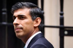 Rishi Sunak at odds with Tory voters over ban on new wind farms, poll shows