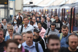 Waterloo is Britain’s busiest station but passengers less than half of pre-pandemic levels