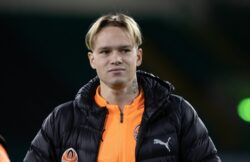 Arsenal closing in on £40m deal to sign  Shakhtar Donetsk winger Mykhaylo Mudryk