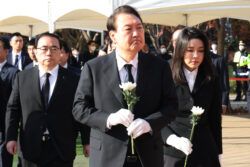 Korean president visits Halloween crush scene as King Charles offers sympathy