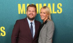 James Corden all smiles with wife Julia at Mammals premiere after spate of controversies